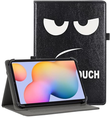 Vakarey Funda Tablet 10 Pulgadas Universal para Doogee U11/U11 Pro/Tab G6/Tab A9 10.1 Pulgadas/A9 Pro+ 11 Pulgadas Funda,Ojos