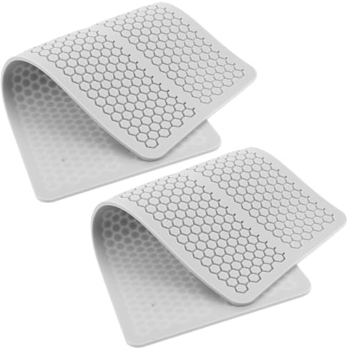 BESPORTBLE Lot de 2 Moules en Silicone Nid d'Abeille 3D Moules Alimentaires Flexibles et Résistants et Chocolat pour Pâtisserie Décoration de Gâteaux Compatible Four et Congélateur