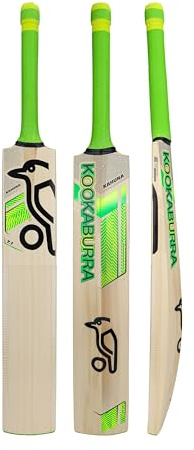 Kookaburra Kahuna 7.1 Junior Cricket Bat - Size 4, Lime