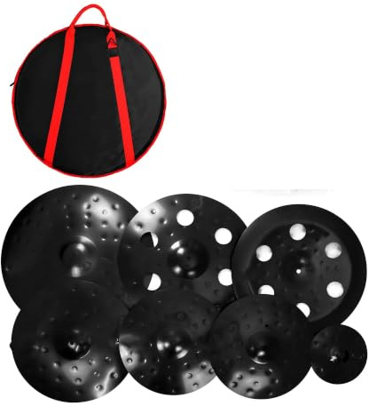 Cymbaler Traditionellt B8 Material 14 Tums Hihat Cymbals Professionella Trumtillbehör