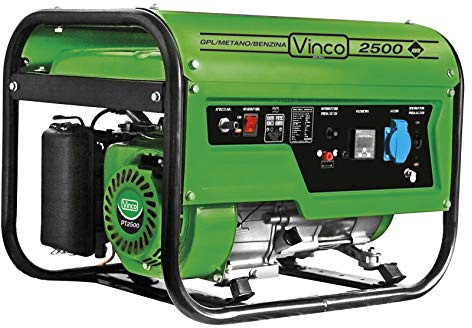 VINCO 60170 - Generatore Benzina+GPL+Metano+Gas