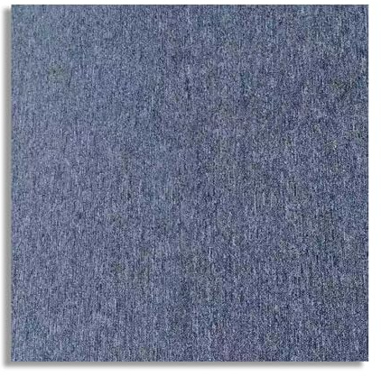 Teppichfliesen Moskau 50x50cm selbstliegend - 20 Stück Set - 5m², strapazierfähiger Teppich Bodenbelag mit hochwertigem Schlingenflor für Haus & Büro - antistatisch mit Bitumen Rücken (Blau)