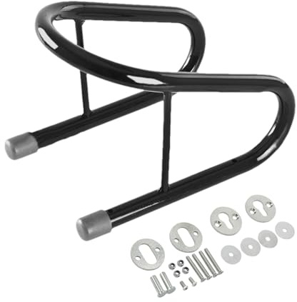 Cuñas para ruedas de motocicleta - Cuñas resistentes para neumáticos de motocicleta para estacionamiento y transporte, soporte para cargas pesadas | Bloqueo de rueda duradero para garaje o remolque