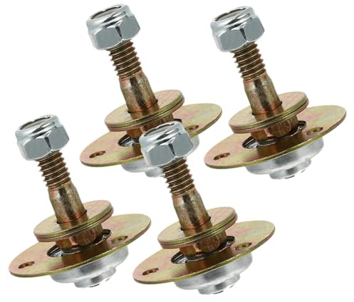 PHENOFICE 4 Piezas de Rodamientos de Muebles M8 X 55 Mm para Mecedoras, Herrajes de Conexión de Acero Recubrimiento, Accesorios de Repuesto para Sillones Reclinables en Hogar y Oficina