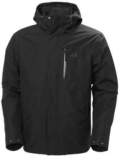 Helly Hansen JUELL 3-IN-2 Chaqueta, Black, XL para Hombre