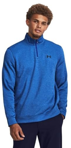 Under Armour Mens Storm SweaterFleece Quarter Zip, (400) Team Royal/Water/Black, 3XL Tall