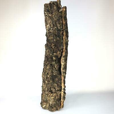 EKB-Kork 100% natürliche Korkrinde - Perfekt für Terrarium, Garten und Dekoration - Schutz vor Feuer, Hitze, Kälte und Feuchtigkeit Röhre groß etwa 80-100cm lang Außendurchmesser etwa 19-30cm