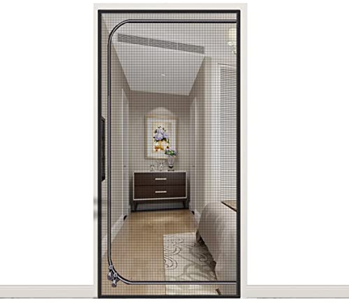 Porta For Zanzariera For Animali Domestici 85 × 200 Cm Porta For Zanzariera Con Cerniera Chiusura Con Cerniera A Striscia Intera Porte Scorrevoli Rinforzate For Zanzariere Porta For Tende For Porte (