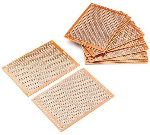 5 x 7 cm PCB Circuit Board, 20Pcs Prototype Perfboard Solder Boards Solderable Breadboard for DIY Soldering and Electronic Projects