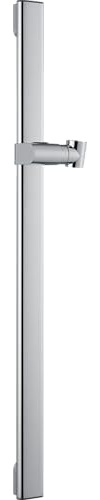 IMEX - Barra de Ducha Pared 65cm Cromada | Barra de Acero Inoxidable S.304 Extraplana con Soporte para Alcachofa de Ducha Ajustable | Recambio Original IMEX