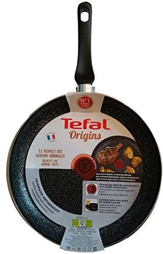 TefaL Origins Speckled Frying Pan for All Heat Sources Including Induction, Aluminium, 30 cm