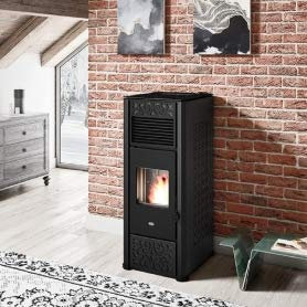 EVA CALOR - STUFA A PELLET EVA CALOR GEMMA NERO+NERO 15 KW - 31342
