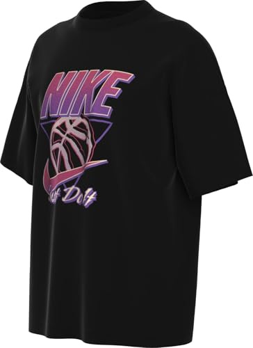 NIKE FZ5556-010 Sportswear T-Shirt Girl'S Black Tamaño M