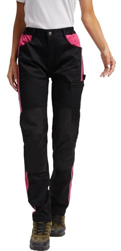 WORK IDEA Damen-Arbeitshose in Figurbetonter Passform, elastisch und leicht, mit Mehreren Funktionaltaschen.