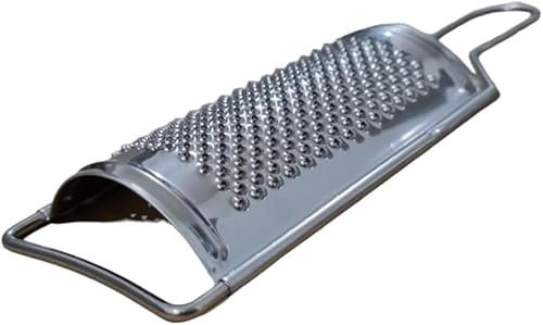 PARENCE - Grattugia curva in acciaio 18cm - fori piccoli - ideale per una texture fine e uniforme