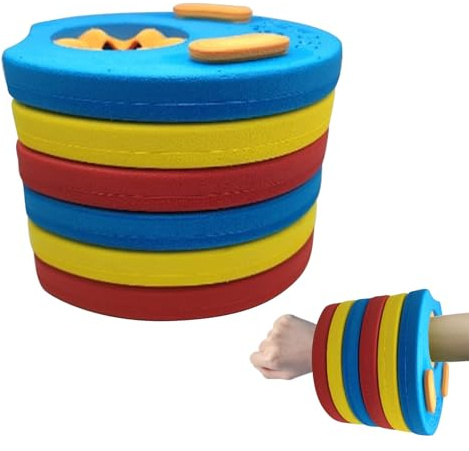 Flotteur de Natation pour | Disques brassards en Mousse EVA pour entraînement de Natation pour – Manchons de Bras de Natation pour pour étangs, piscines, plages, Parcs