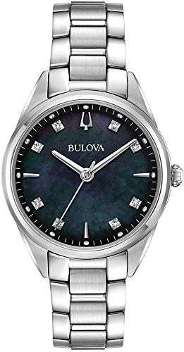 Bulova DamenArmbanduhr Analog Quarz Edelstahl 96P198