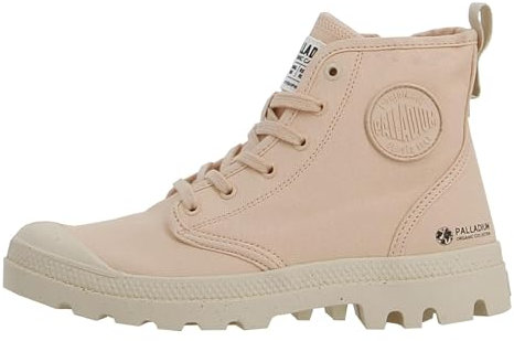 Palladium Mixte Pampa Hi Zip Organic Mode-Homme Chaussures-Femme Baskets, Peaskin, 39 EU