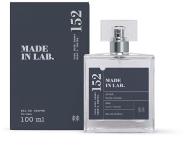 MADE IN LAB Nr.152 Parfum Unisex, Modernes Eau de Parfüm Damen und Herren, frisch, intensiv, langanhaltender Duft | Duftnoten: Holzig, Orientalisch | 100 ml