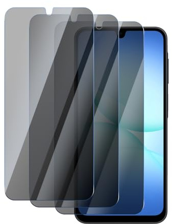 YUXINDZ 3 Pezzi Pellicola Protettiva Privacy per Samsung Galaxy A17, Anti-Spy Vetro Temperato Film Protezioni per lo schermo Antigraffio, Senza Bolle, Durezza 9H