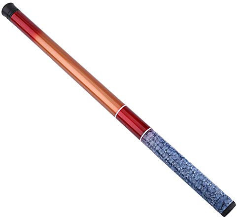 MAGT Teleskop Angelrute, Tragbare Angelruten FRP Hand Glas Stahl Teleskoprute Süßwasser Angelgerät(3.6)