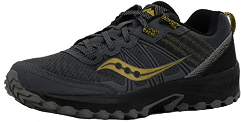 Saucony Men's Excursion Tr14 Dark Grey/Black Trail Running Shoe 10 M US
