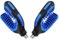 POFET 2PCS U Rest Butt Pod Rod Rest Karpfen Angelrute Halter Rest Kopf für Alle Arten von Angelruten (blau)