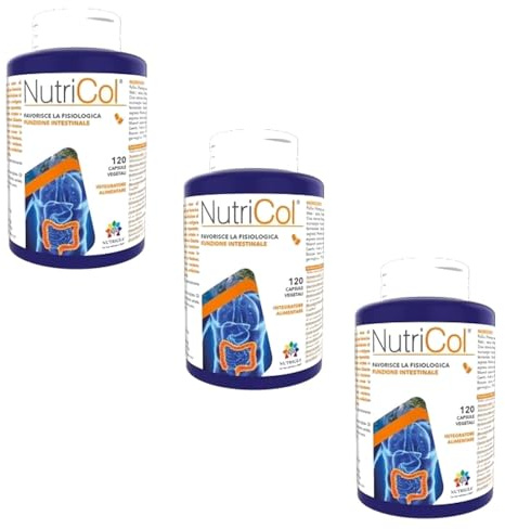 Nutrigea Nutricol 120 Capsule nuova formulazione senza Aloe | 3 Confezioni