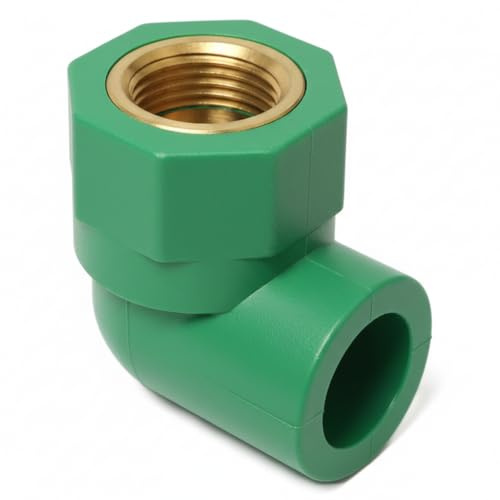 Raccordi a Saldare in PPR per Tubi in Plastica – Raccordi Idraulici Termosaldabili per Impianti Acqua Potabile, Riscaldamento e Irrigazione – LEMAG SRL (curva 25x1,2 femmina)