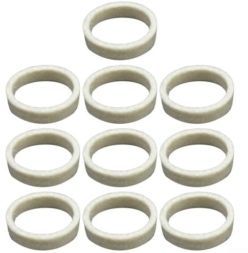 Besttoolifes Guarnizione in lana per macchine da caffè espresso serie 8 (BES870, BES880, BES860) - Parte di ricambio antiurto e facile da pulire con chiave di installazione (10 pezzi)