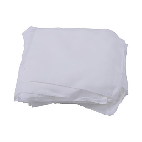 100pcs/sac Dossin de poussière de Microfibre, Chiffon Propre sans poussière de 6 Pouces, Tissu d'essuyage en Microfibre Antistatique