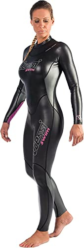 Cressi Triton Lady MONOPIECE Swimsuit Black/PINK 1.5mm M/3