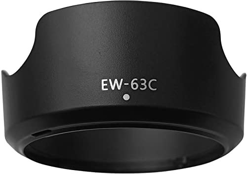 EW-63C Lens Hood Shade for Canon EF-S 18-55mm f/3.5-5.6 is STM(Not for IS II),EF-S 18-55mm F4-5.6 IS STM Lens,58mm Digital Tulip Flower for Canon EOS T7 T6 90D 80D 77D Rebel T8i T7i T6i T6s SL2 SL3