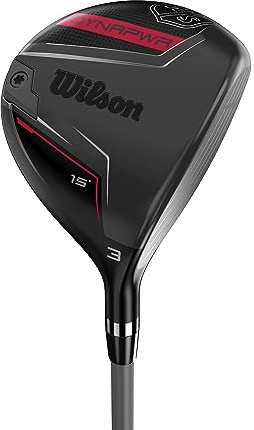 Wilson Staff Palo de Golf, Dynapower 3 Madera Fairway, Grafito, Para Hombre