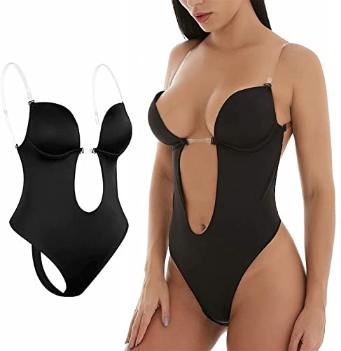 Ronronner Sujetador Moldeador,Sujetador Sin Espalda Mujer,Body sin Espalda para Mujer,Sujetador Moldeador de Cuerpo Sin Espalda,Ajustable Para Vestido de Fiesta,Lencería Nupcial