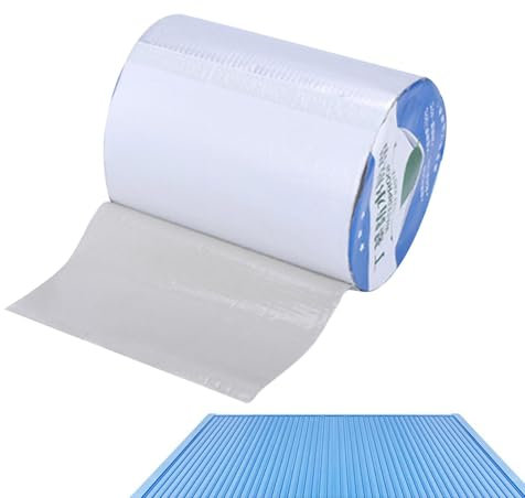 Générique Butyl Tape, Outdoor Water Sealing Strap, Heavy Duty Butyl Adhesive for RV Repair, 3.94-inch x 32ft Window Sealing, Glass Roof Leak Patching, Boot and Pipe Waterproof Fix