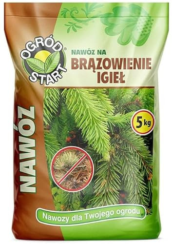 Sulfate de magnésium - Engrais pour conifères - Contre les aiguilles de bronzage - Engrais foliaire spécial 5 kg