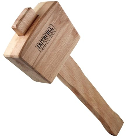 Maza carpintero Faithfull, haya 102 mm (4”), madera dura FSC®