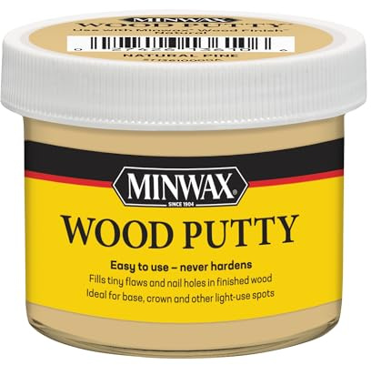 Minwax 13610000 Wood Putty, 3.75 Ounce, Natural Pine
