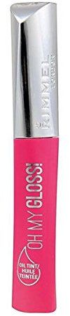 Rimmel Oh My Gloss Oil Tint Lip Gloss, Modern Pink