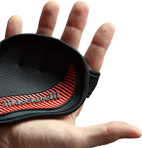 MACCIAVELLI® – Fitness Grip Pads para Crosstraining y Entrenamiento - La Alternativa a Guantes Gimnasio calestenia y Levantamiento de Pesas - Guantes Gimnasio