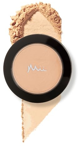 Mii Cosmetics Midi Irresistible Face Base | 100% Pure Mineral Foundation | Award-Winning Face Powder Foundation | Vegan Formula, SPF 30 | Buildable Coverage | Flawless Finish | Precious 03 | 2.5g