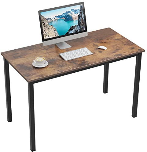 Need Schreibtisch Computertisch 120x60cm PC Tisch Bürotisch Arbeitstisch Esstisch für Home Office,Industrielle Retro,AC3FB