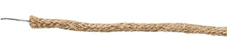 Windhager Jute-Bindedraht ÖKO, Wickeldraht, Blumendraht, Gartendraht, Basteldraht, Pflanzendraht, 10m x 3mm, 07477