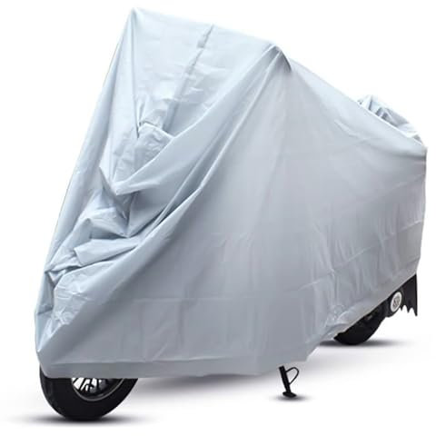 Bâche de protection pour moto, 240 x 140 cm, imperméable, résistante aux UV, à la poussière, universelle pour moto, scooter, cyclomoteur
