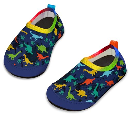 Yorgou Scarpe da Acqua Bambini Antiscivolo Scarpe da Immersione Rapida Asciugatura Scarpe da Immersione da Spiaggia Ragazze Ragazzi