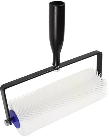 Yardenfun Pointes Pour Sol Autonivelant Outil De Débullage à Ciment Dispositif Anti-mousse Brosse à Clous Pour Chape