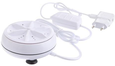 SOLUSTRE Lavadora Portátil De Turbina Lavadora Mini Lavado De Ropa Material Abs Para