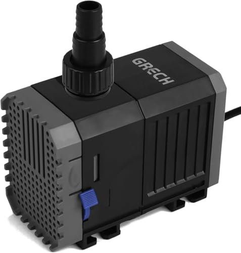 Forever Speed Pompe de fontaine extérieure 2500 l/h - Pompe de bassin pour jardin, étang, fontaine 45 W