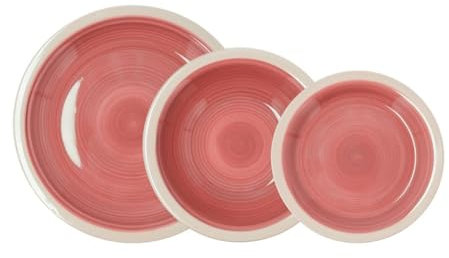 Quid Calypso Vajilla Cerámica Apto Microondas Guarde Los Platos En Un Lugar Seco Y Ventilado Apilable